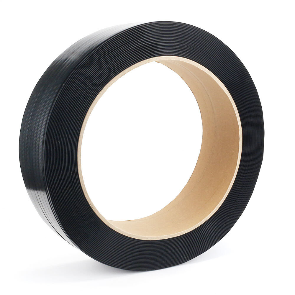 Cinta de embalaje personalizada de 12 mm-25 mm para embalajes medianos y pesados. Rodillo de flejado PET y PP para embalaje manual.