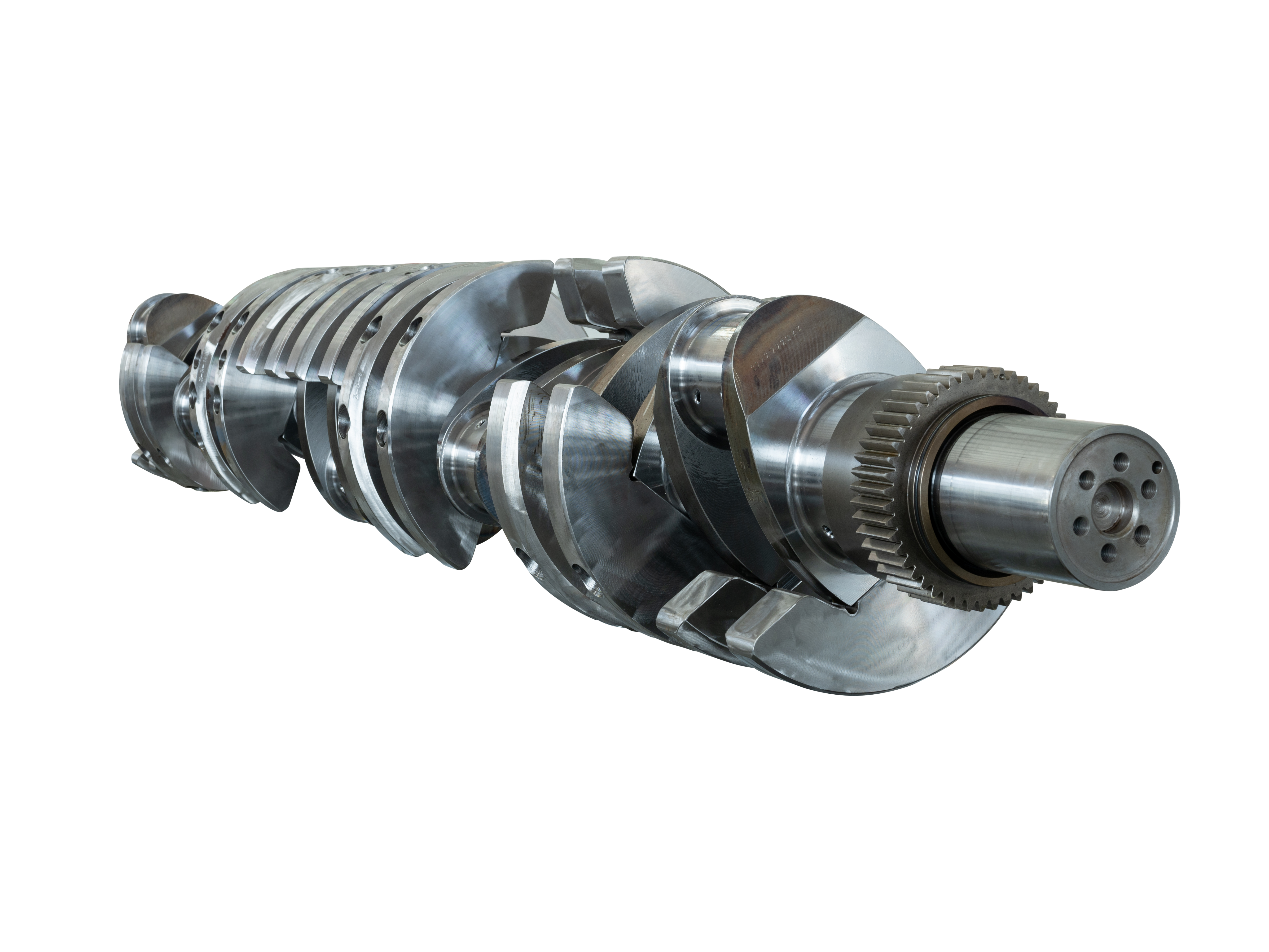 Коленчатый вал - поперечный