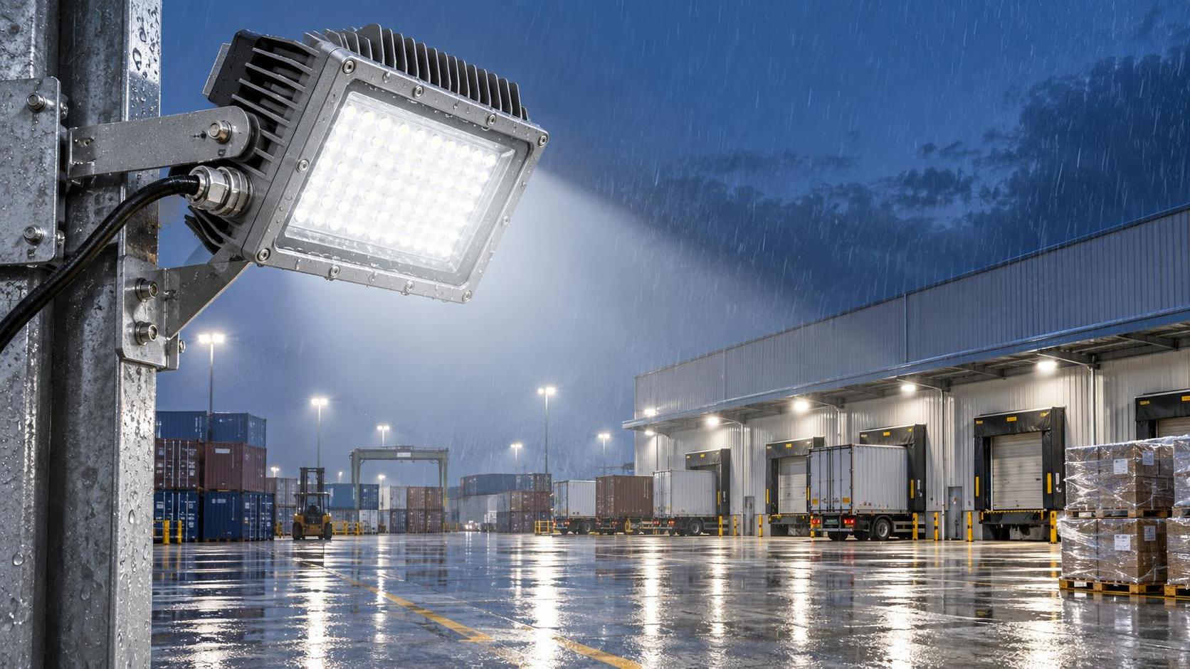 ¿Qué determina la vida útil real de un proyector LED para exteriores?