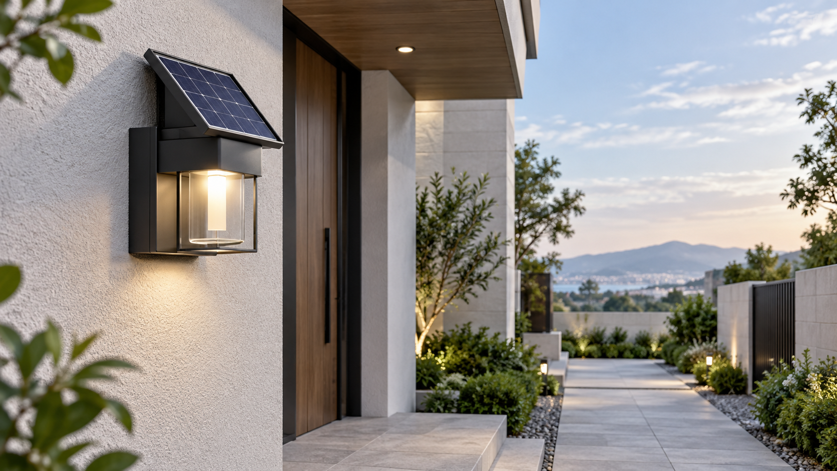 Por qué tu luz solar de pared deja de funcionar antes de que termine la noche