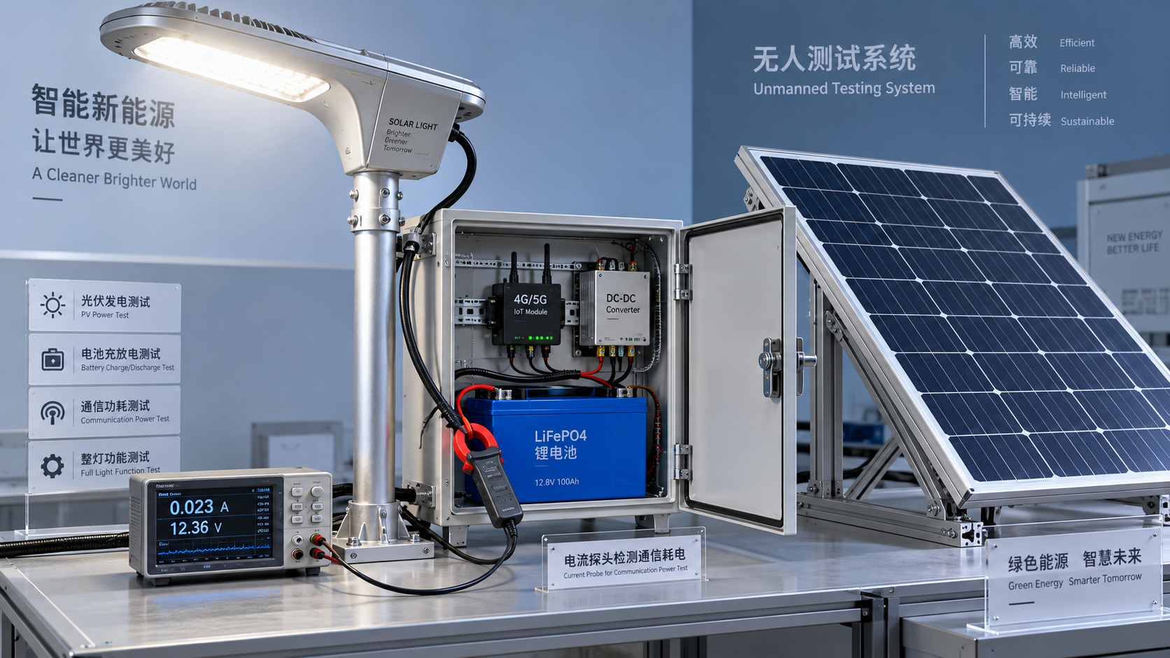 Dimensionamiento del presupuesto de energía de comunicaciones para farolas solares de ciudades inteligentes
