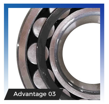 Steel Chrome Sealed Spherical Bearings Heavy Load Roller Bearings