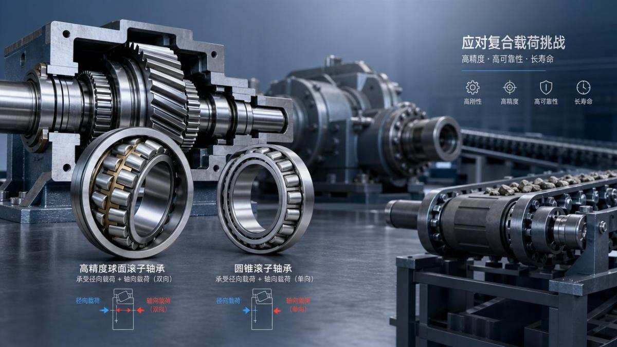 Which Bearing Type Handles Combined Loads Better?
