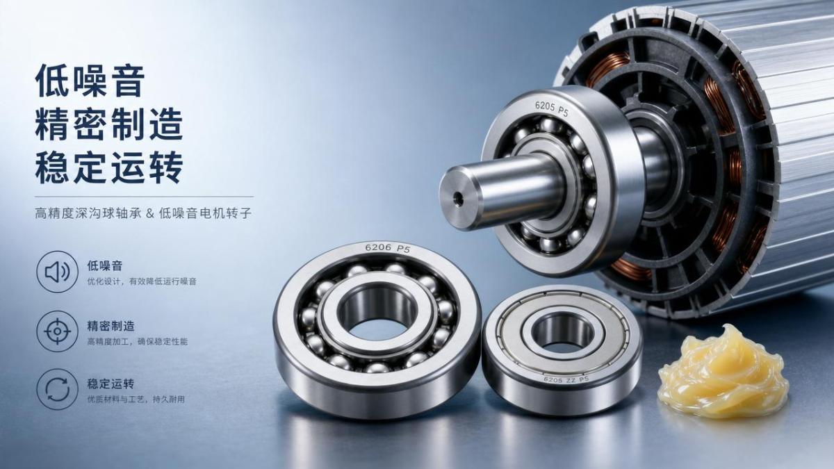 How Do You Choose Deep Groove Ball Bearings for Low Noise? How Do You Choose Deep Groove Ball Bearings for Low Noise?