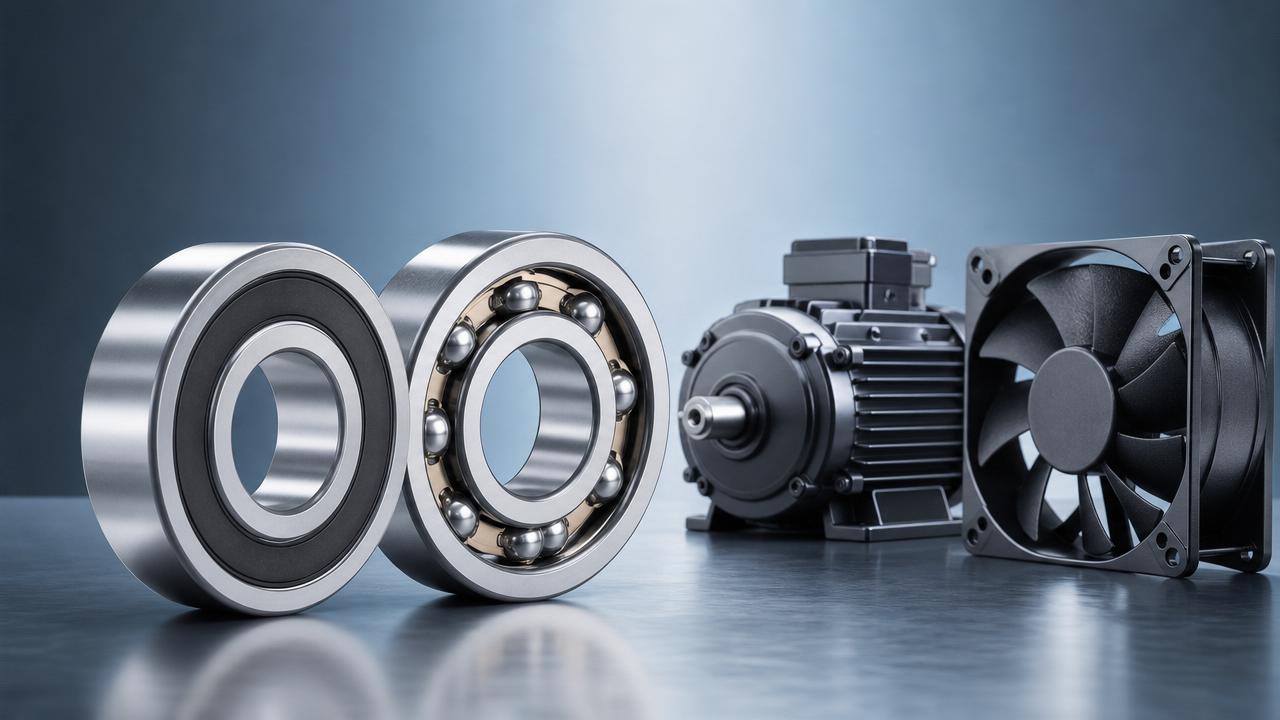 Are Sealed Deep Groove Ball Bearings Better for Noise Control?