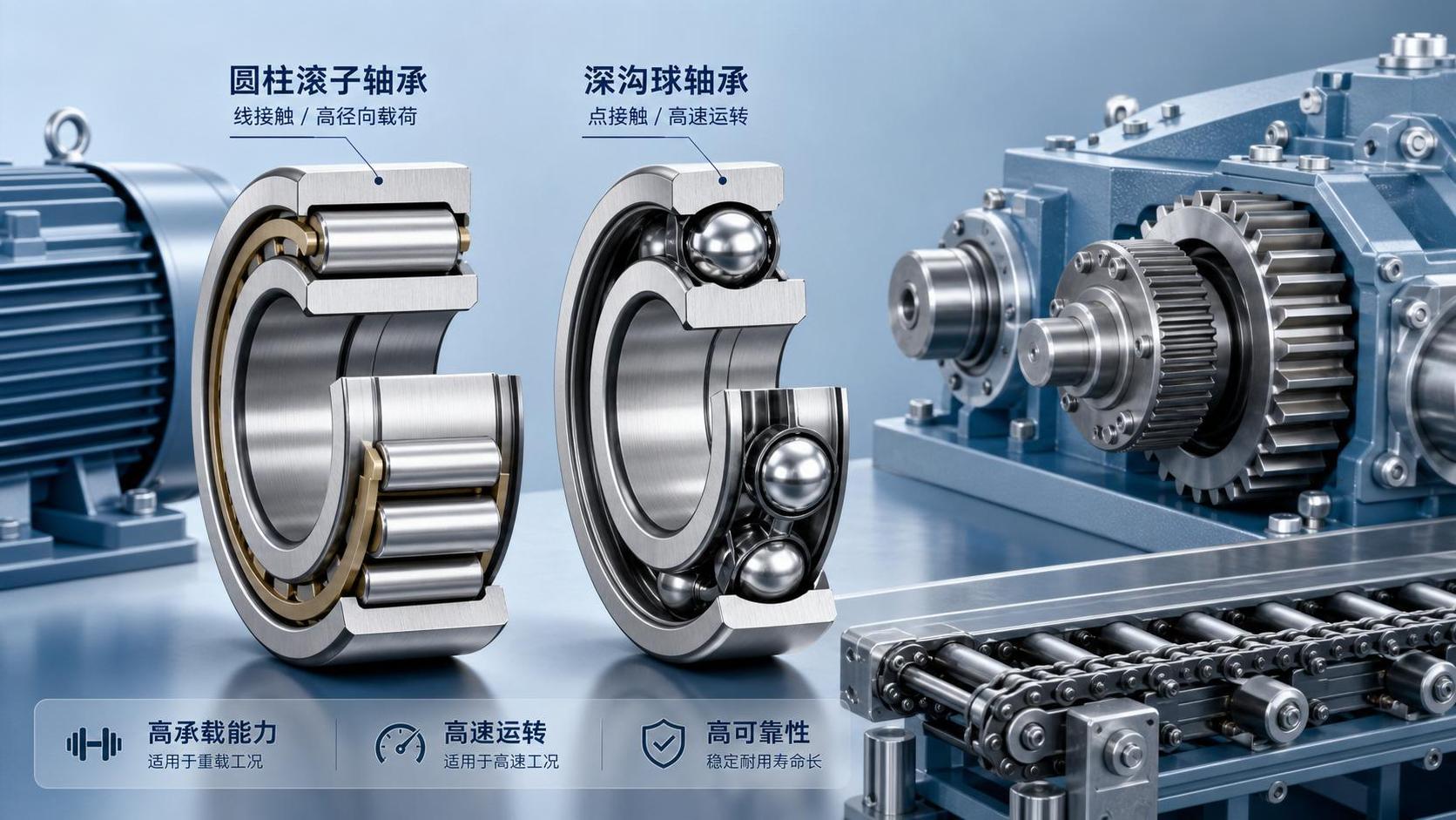 Cylindrical Roller Bearing vs Ball Bearing: Key Differences in Load and Speed