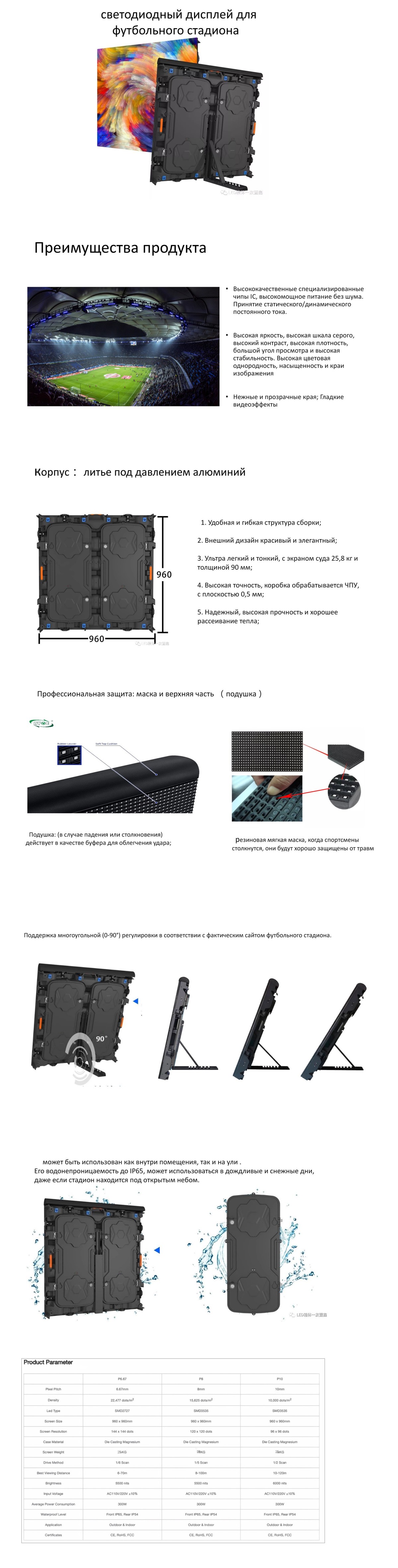 football-led-display--F1_01 Светодиодный постер