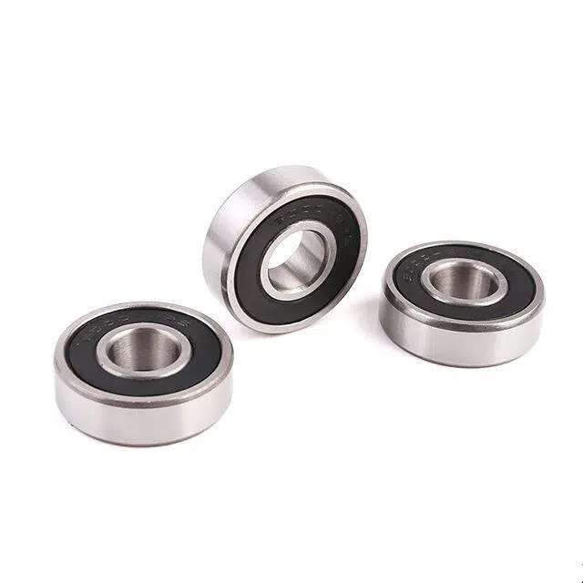 OEM High Quality Chrome Steel 6000 2RS Rubber Sealed Deep Groove Ball Bearings for Bike Construction Restaurant Applications