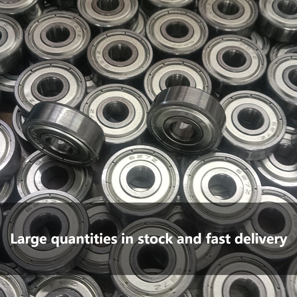 High Quality Miniature 627ZZ ABEC-7 Deep Groove Ball Bearing Low Noise Chrome Steel 7x22mm ISO Certified for Restaurant Printing