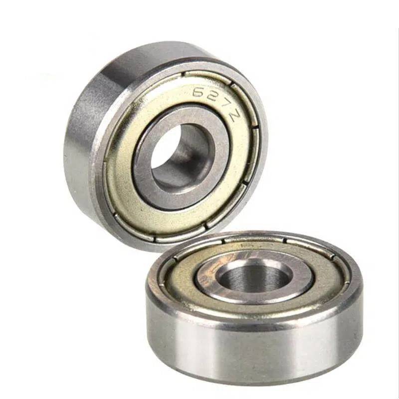 High Quality Miniature 627ZZ ABEC-7 Deep Groove Ball Bearing Low Noise Chrome Steel 7x22mm ISO Certified for Restaurant Printing