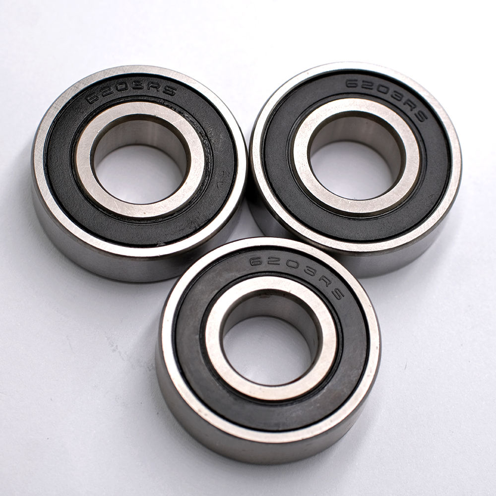 Bearing Manufacturer Supply High Quality 6203 2RS 17x40x12mm Chrome Steel Deep Groove Ball Bearings Low Noise for Restaurant