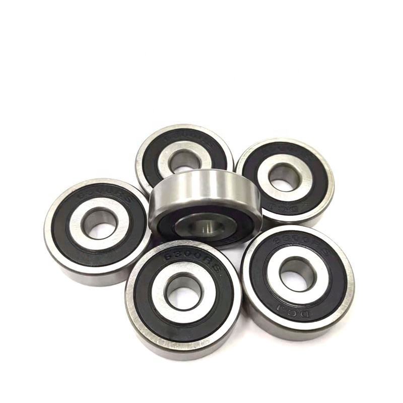 Long Life Precision Rubber Sealed Bearing China Factory Supply 6300 2RS Deep Groove Ball Bearings