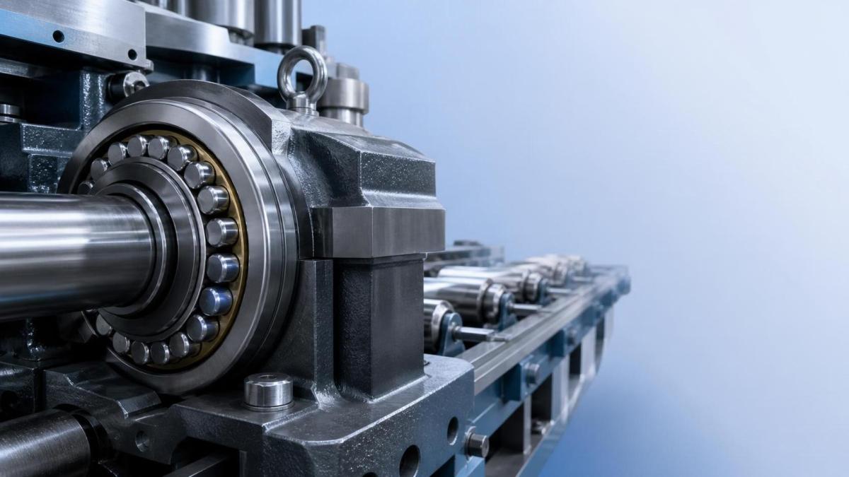 Which industries use self-aligning roller bearings most often?