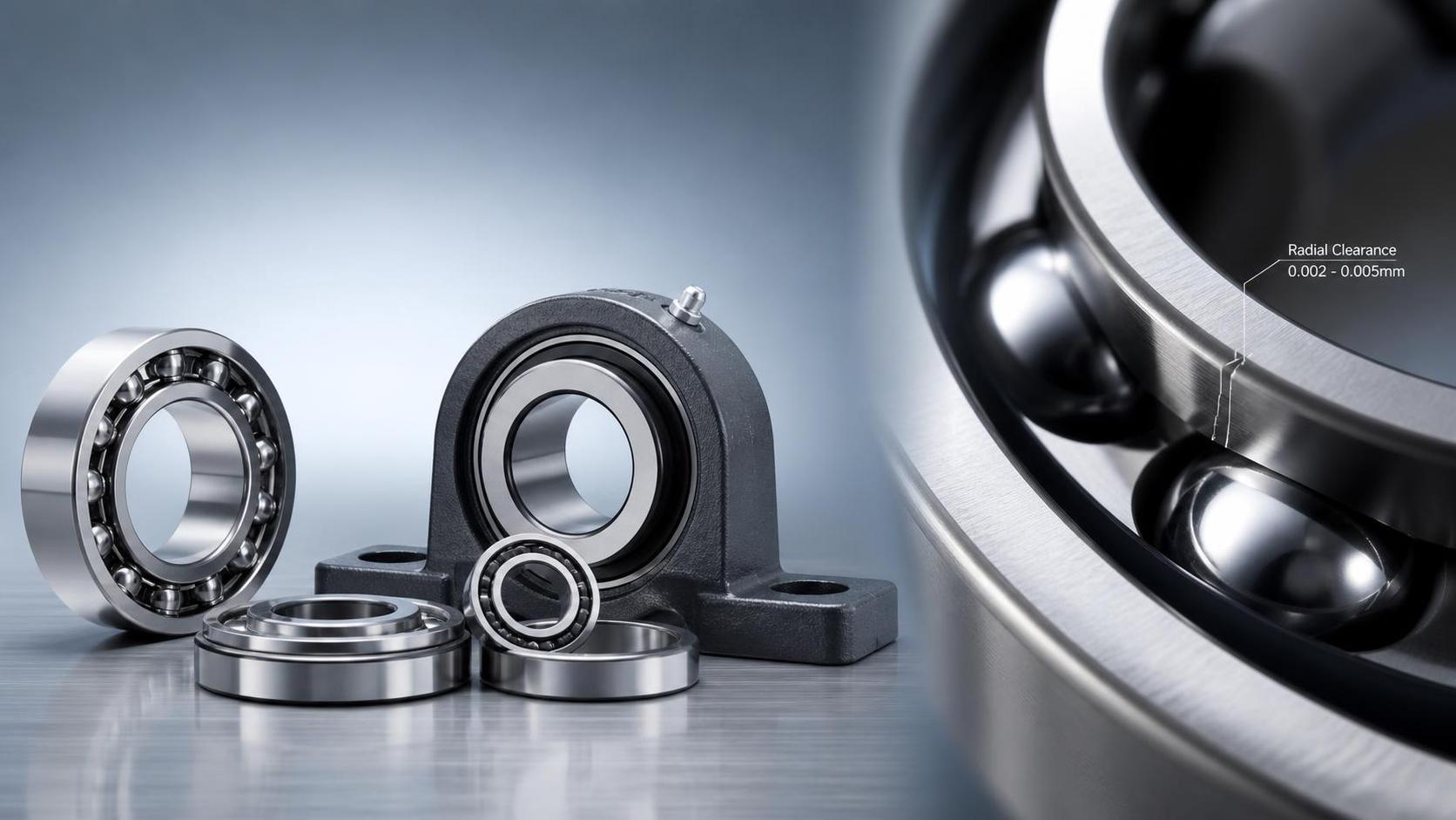 How precision bearing clearance affects low-noise performance