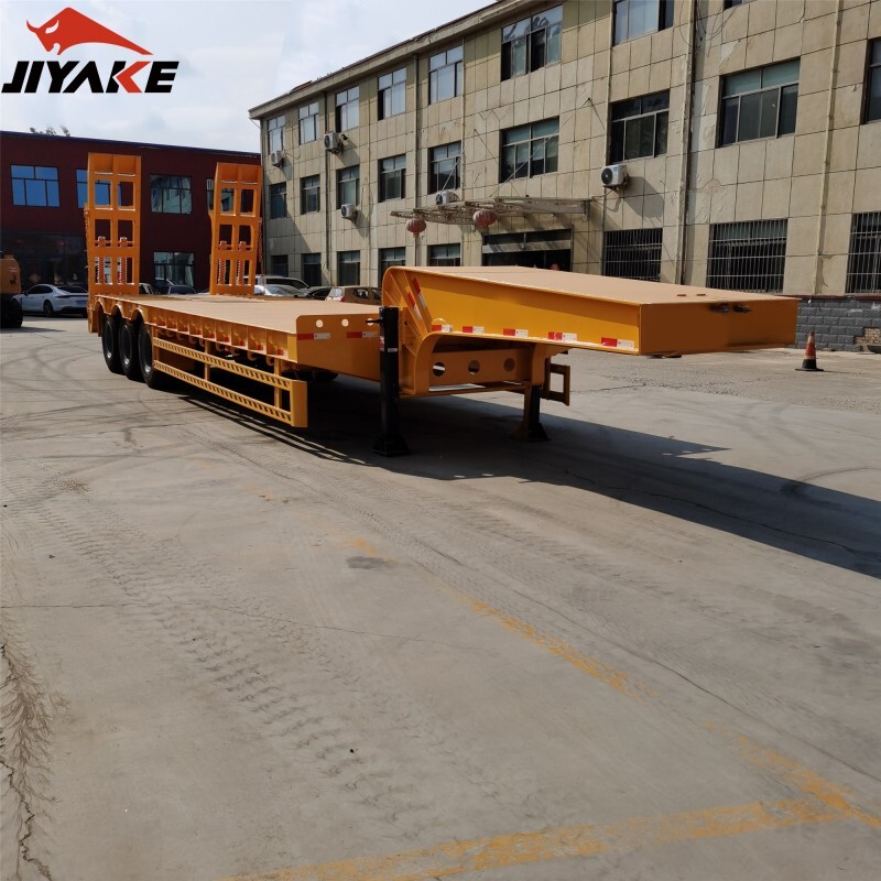 Remolque de cama baja de 2 ejes vs. 3 ejes