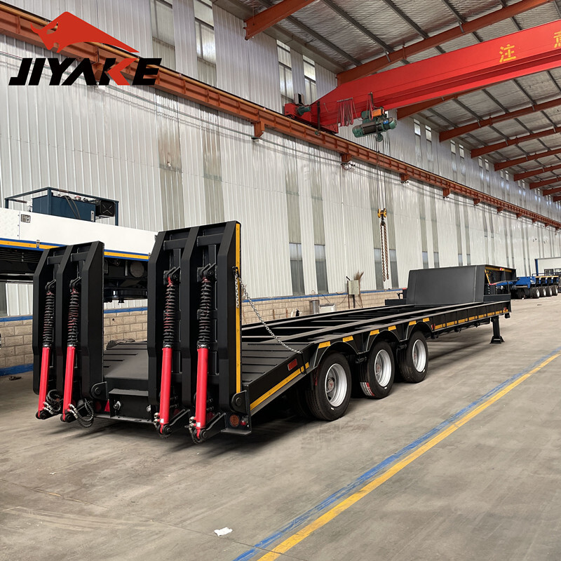 Mejores condiciones de carretera para un semirremolque lowbed de 3 ejes