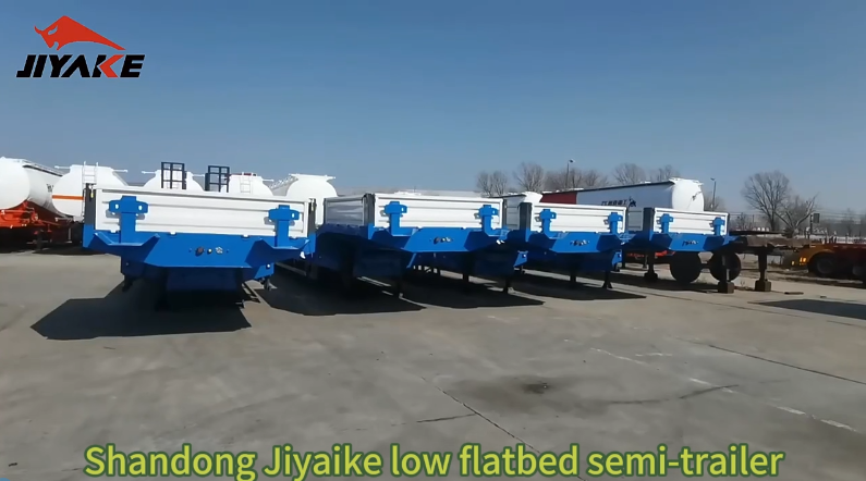 Semi remolque de plataforma baja (1)