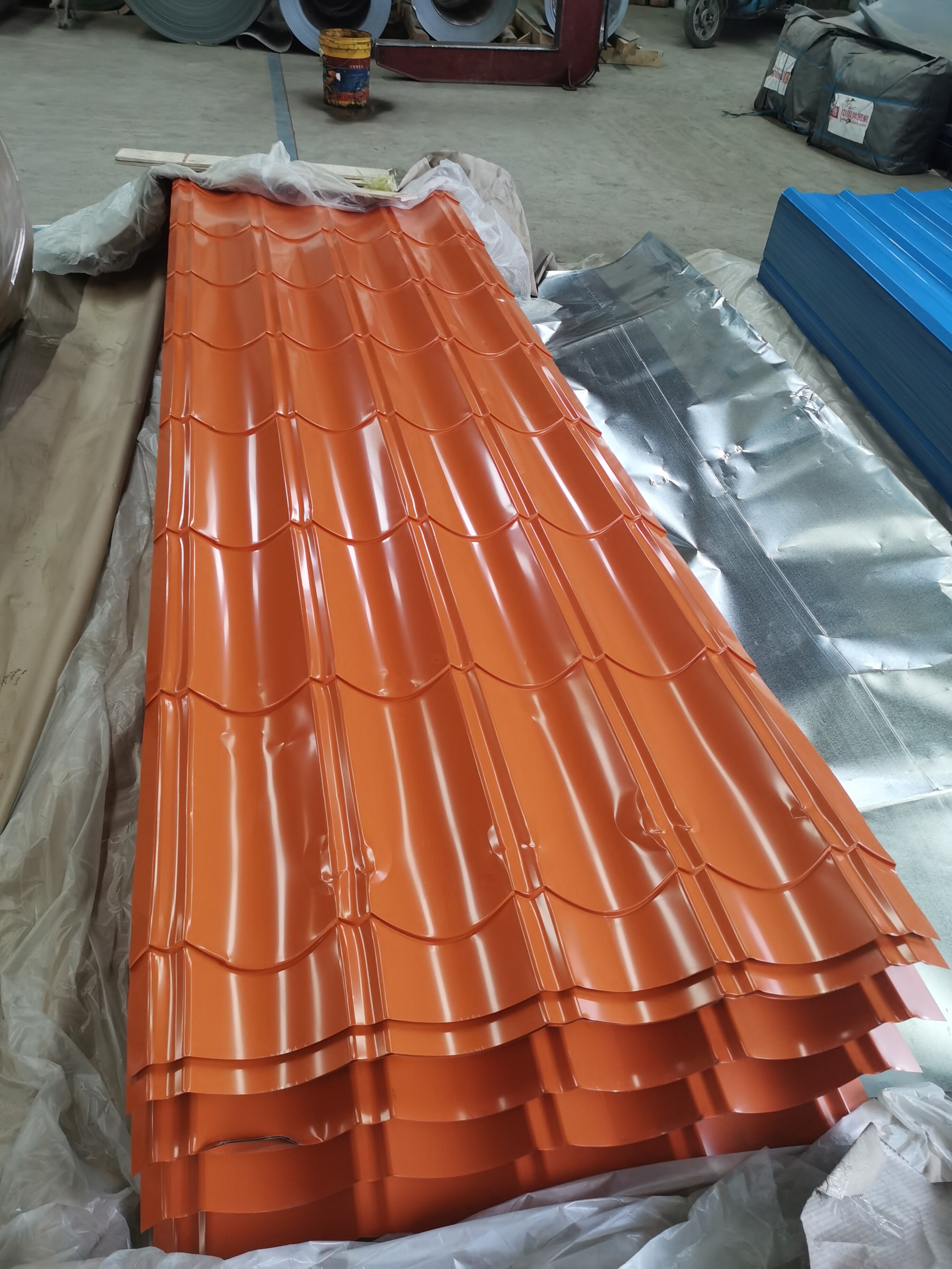 PPGI (Pre-painted Galvanized Steel) - Color Steel Tile Series