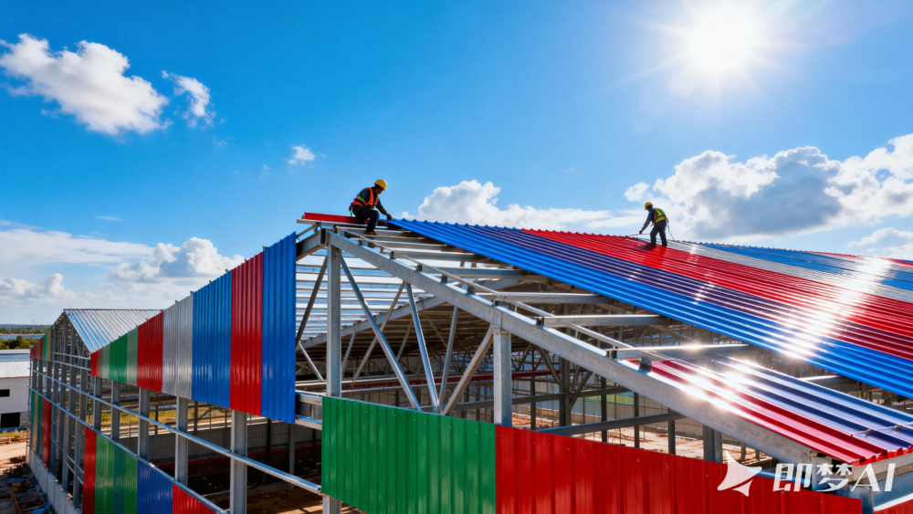 The fusion of modern industrial aesthetics and efficient construction