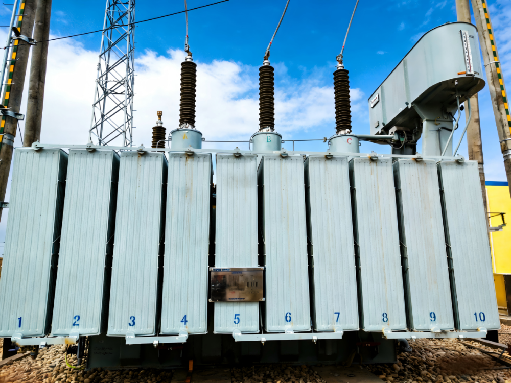 126kV Transformer Bushing in Operation at Hejing Yixin Photovoltaic Grid-Connected Power Station
