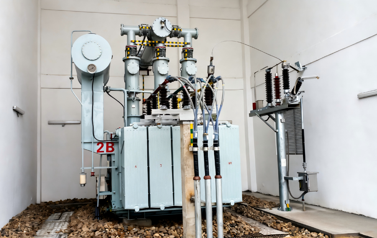 126kV Oil-SF6 Bushing in Operation at Jiangxi Jiepai Hydropower Station