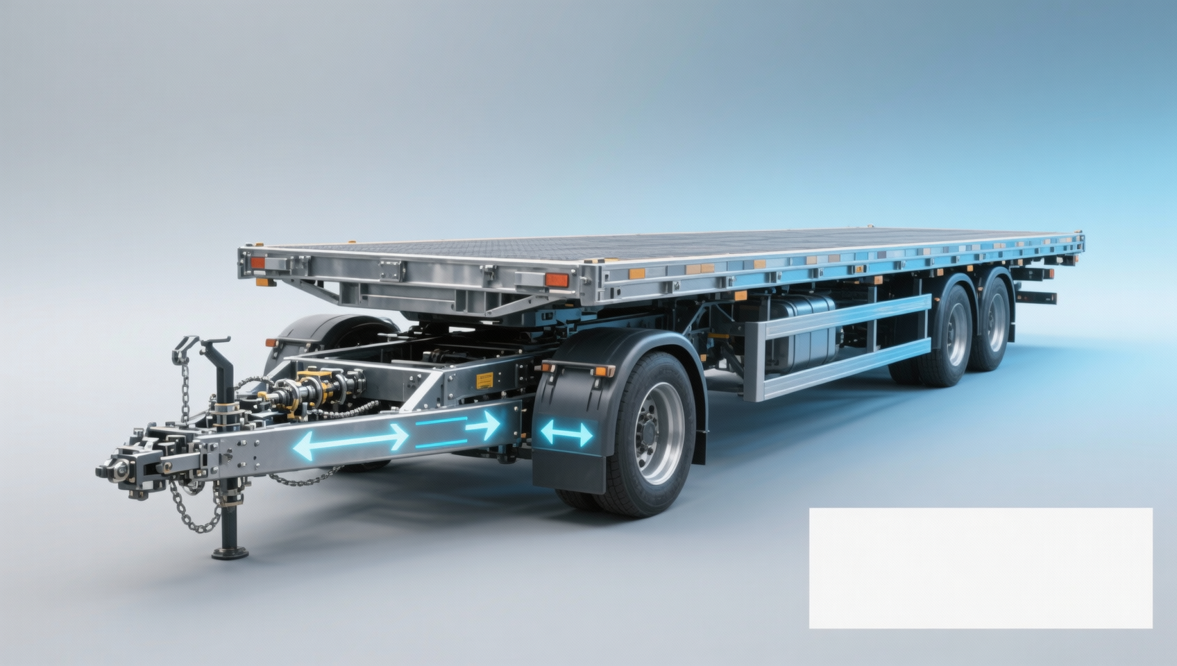 Which flatbed trailer supplier passed SAE J2726 testing for dynamic load distribution across 10,000+ km freight routes?