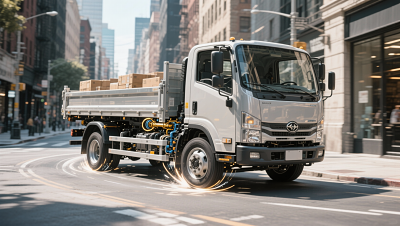 Why light duty trucks with high payload often sacrifice turning radius — and how new steering geometries fix it