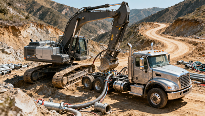 What makes an excavator suitable for pipeline installation in challenging terrain?