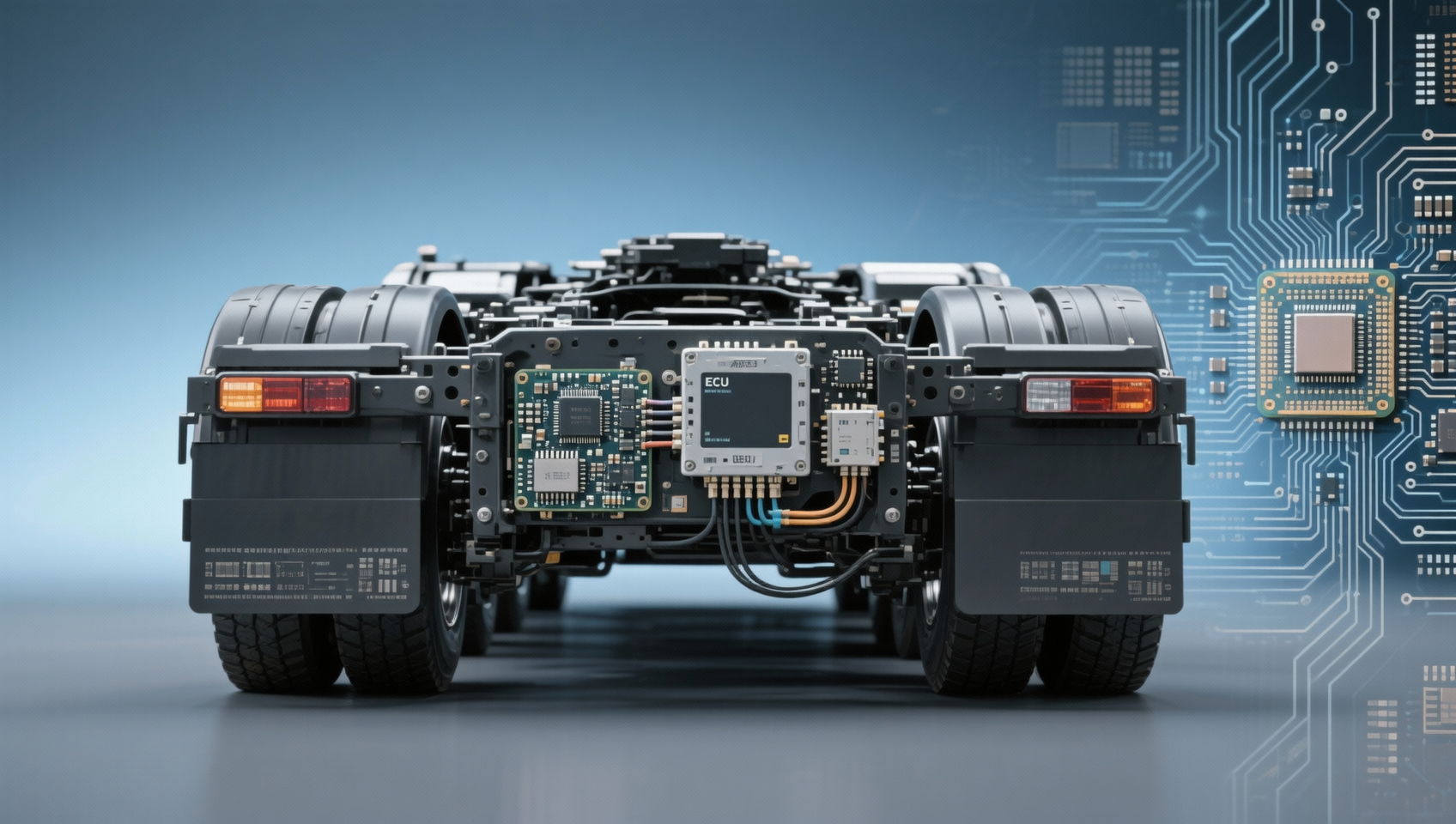 How heavy truck parts manufacturer vertical integration affects part availability during semiconductor shortages