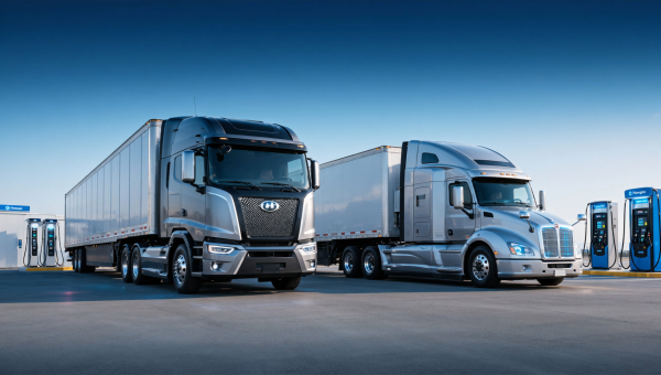 What is the future energy trend for heavy trucks?