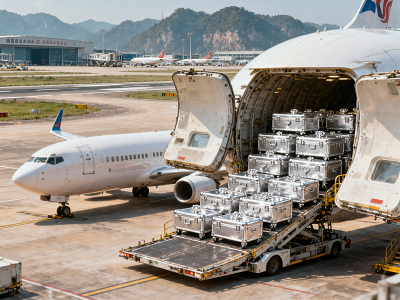 Three Gorges Airport International Cargo Terminal Launches, First Silver Jewelry Shipment to Bangkok: Land-to-Air Export Channel Expands, Indochina Delivery Time Cut to 36 Hours