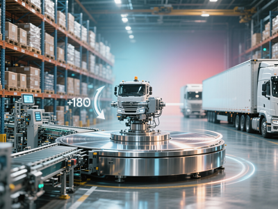 Weizhong Intelligent Manufacturing Launches Mass Production Line for Truck Turntables: Filling the Automation Gap in Small and Medium Logistics Parks