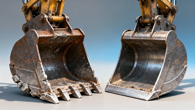 Why excavator bucket wear patterns differ between quarry and soft-soil applications