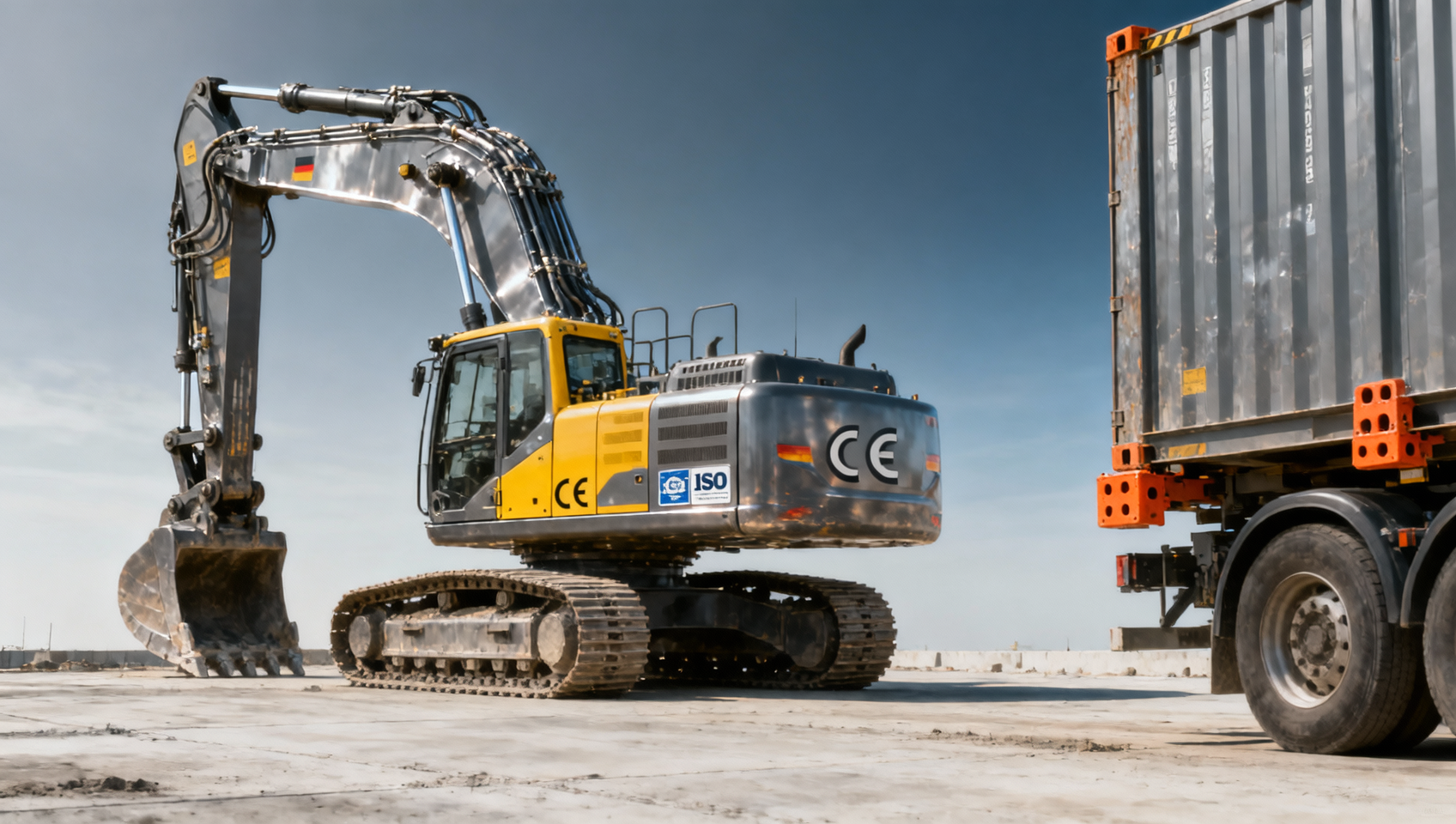 Excavator manufacturer in Germany — how recent CE marking updates affect delivery timelines