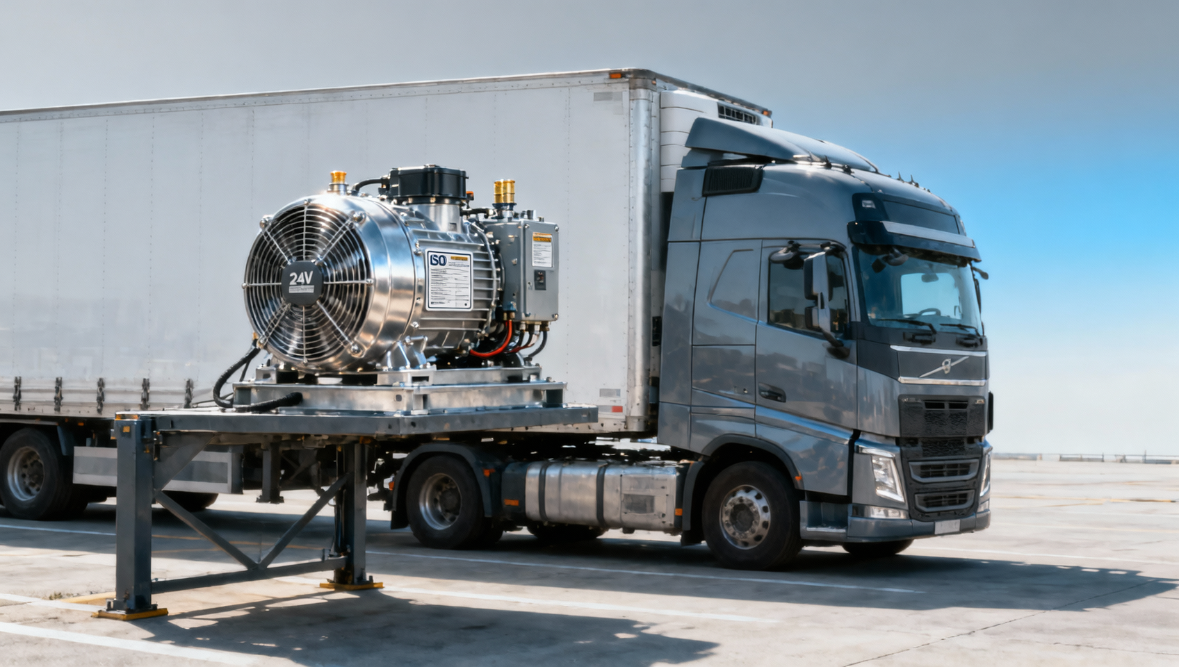 Refrigerated truck battery drain doubled during pre-cooling cycles — is your alternator undersized?