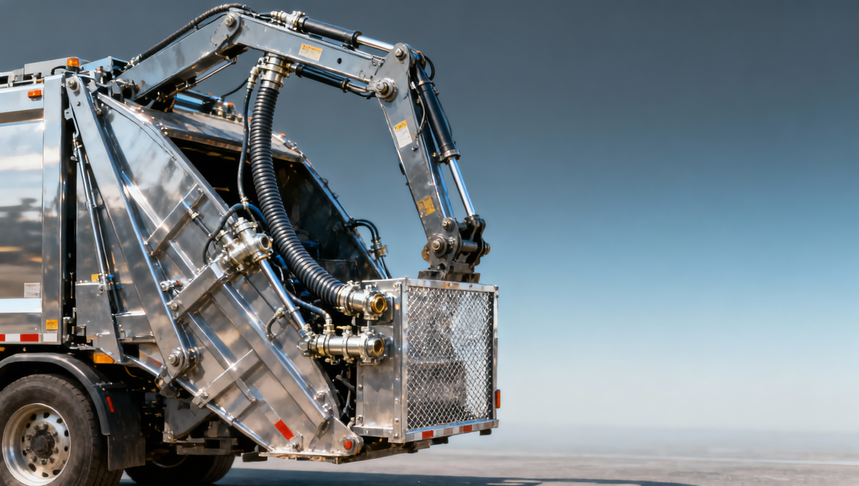 Garbage truck hydraulic system contamination spiked after using non-OEM filter elements — what’s really inside?