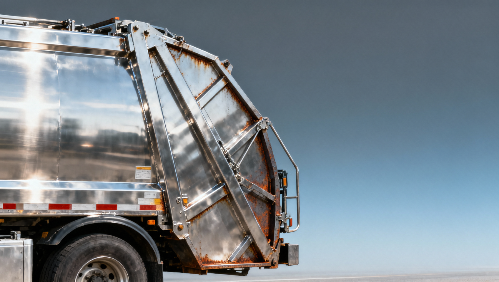 Garbage truck body corrosion accelerated near municipal landfill gates — is stainless cladding worth the premium?