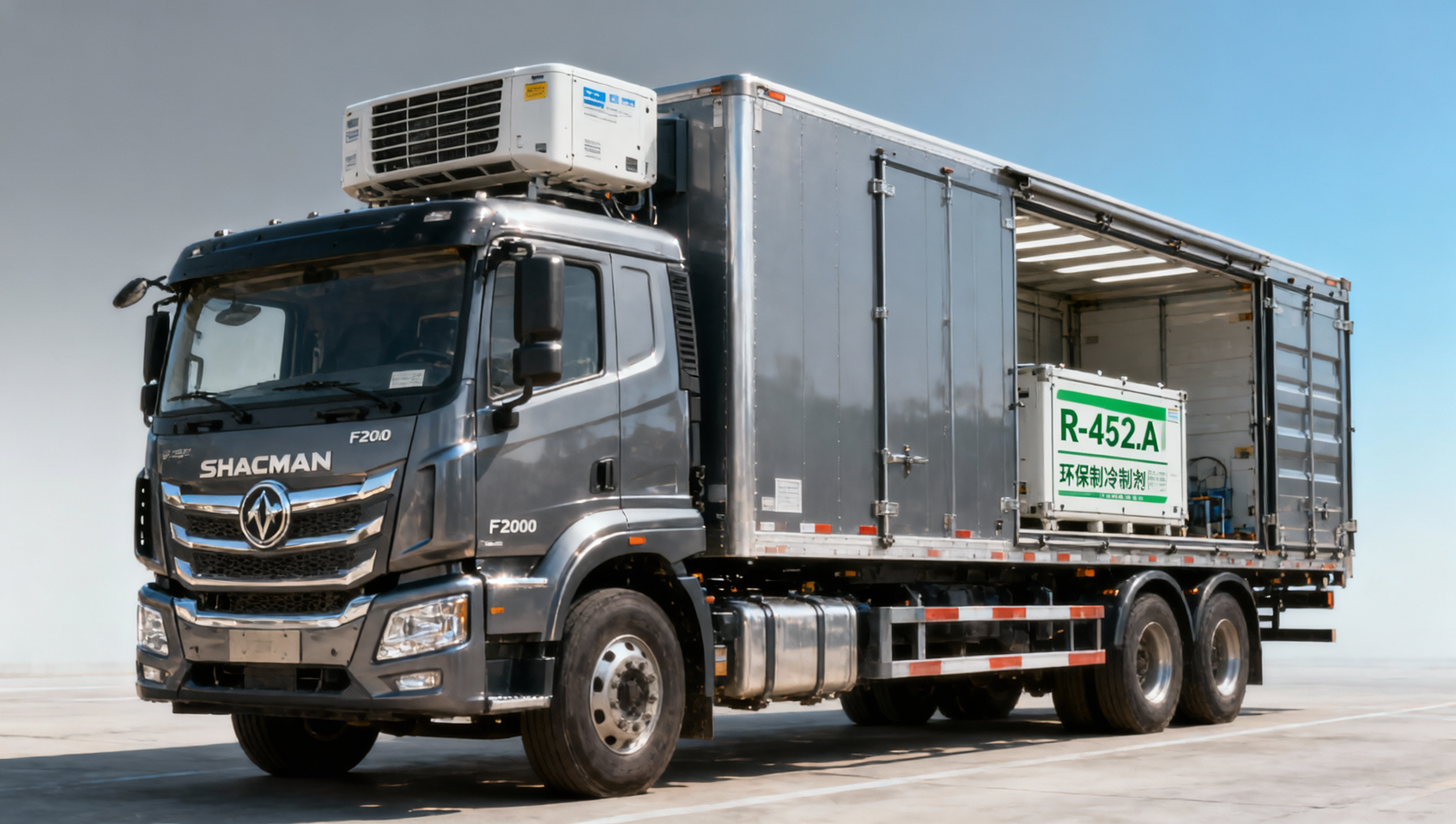 Refrigerator truck refrigerant choice impacts fuel consumption more than expected