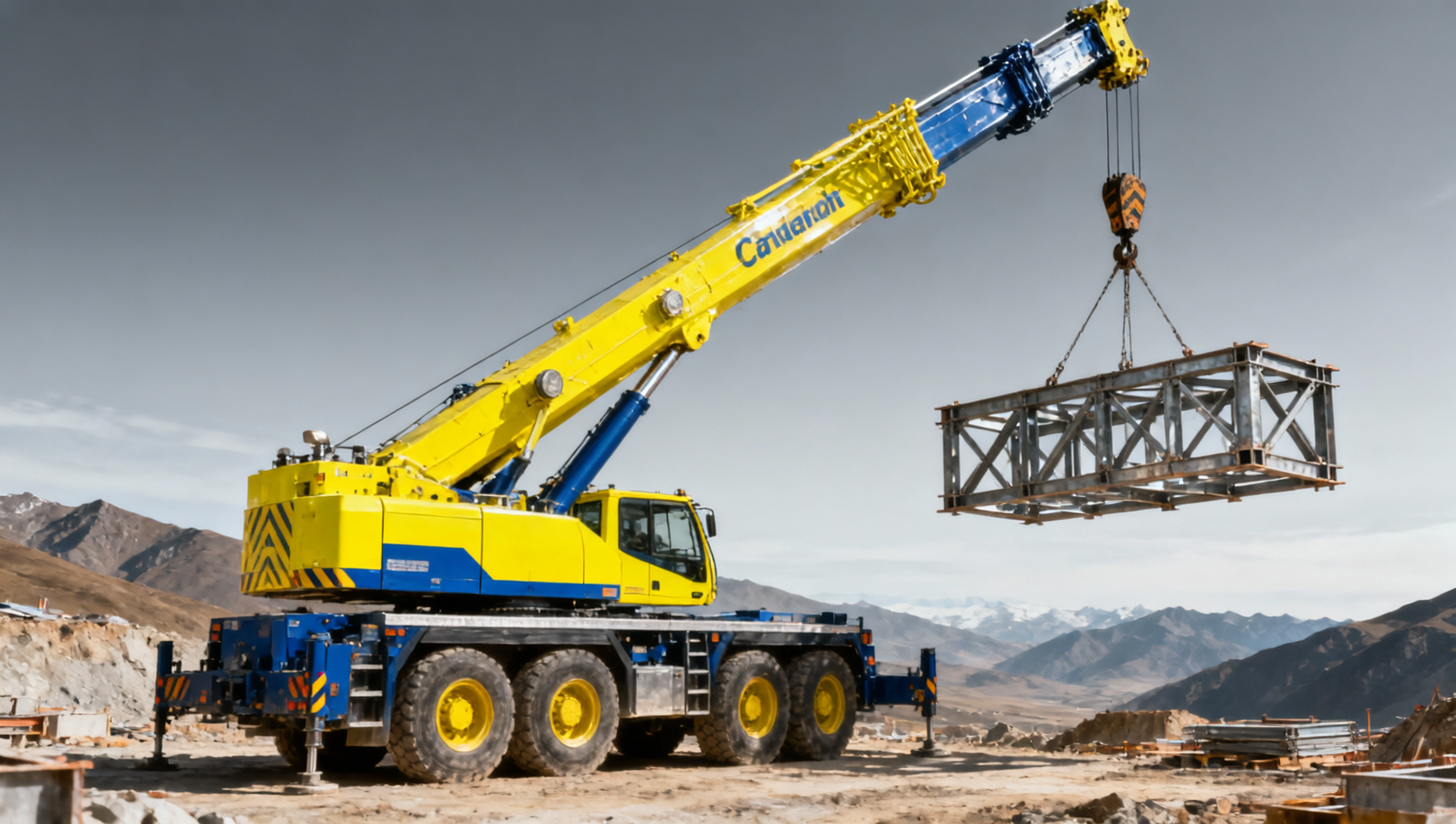 Truck crane lifting capacity drops above 2,000m elevation — is derating mandatory?