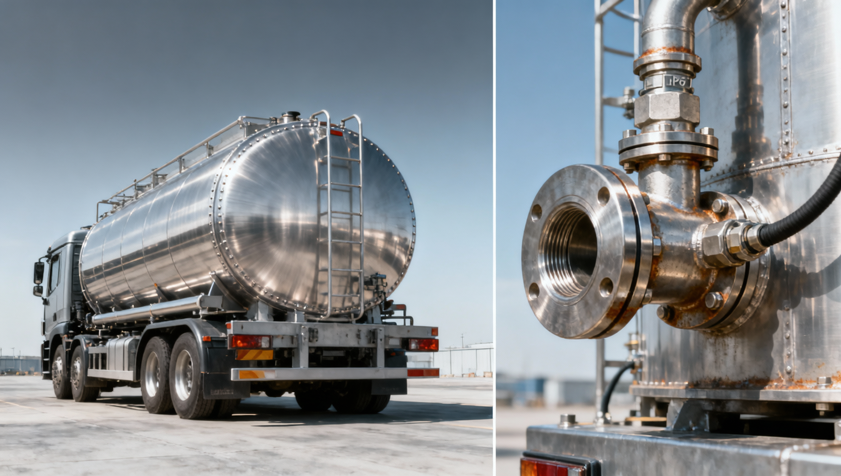 Why do some water tanker models fail saltwater resistance tests despite stainless specs?
