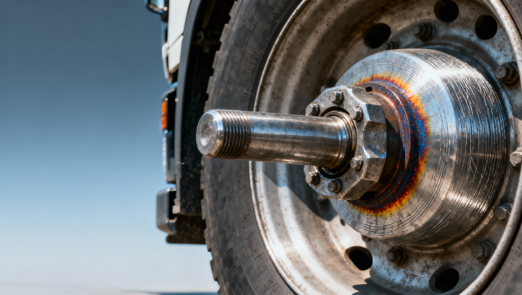 Truck axle cracking near wheel hub: Early signs most operators miss