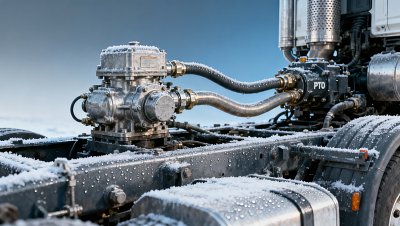 Truck hydraulic system pressure drop after cold start — when does it signal pump failure?