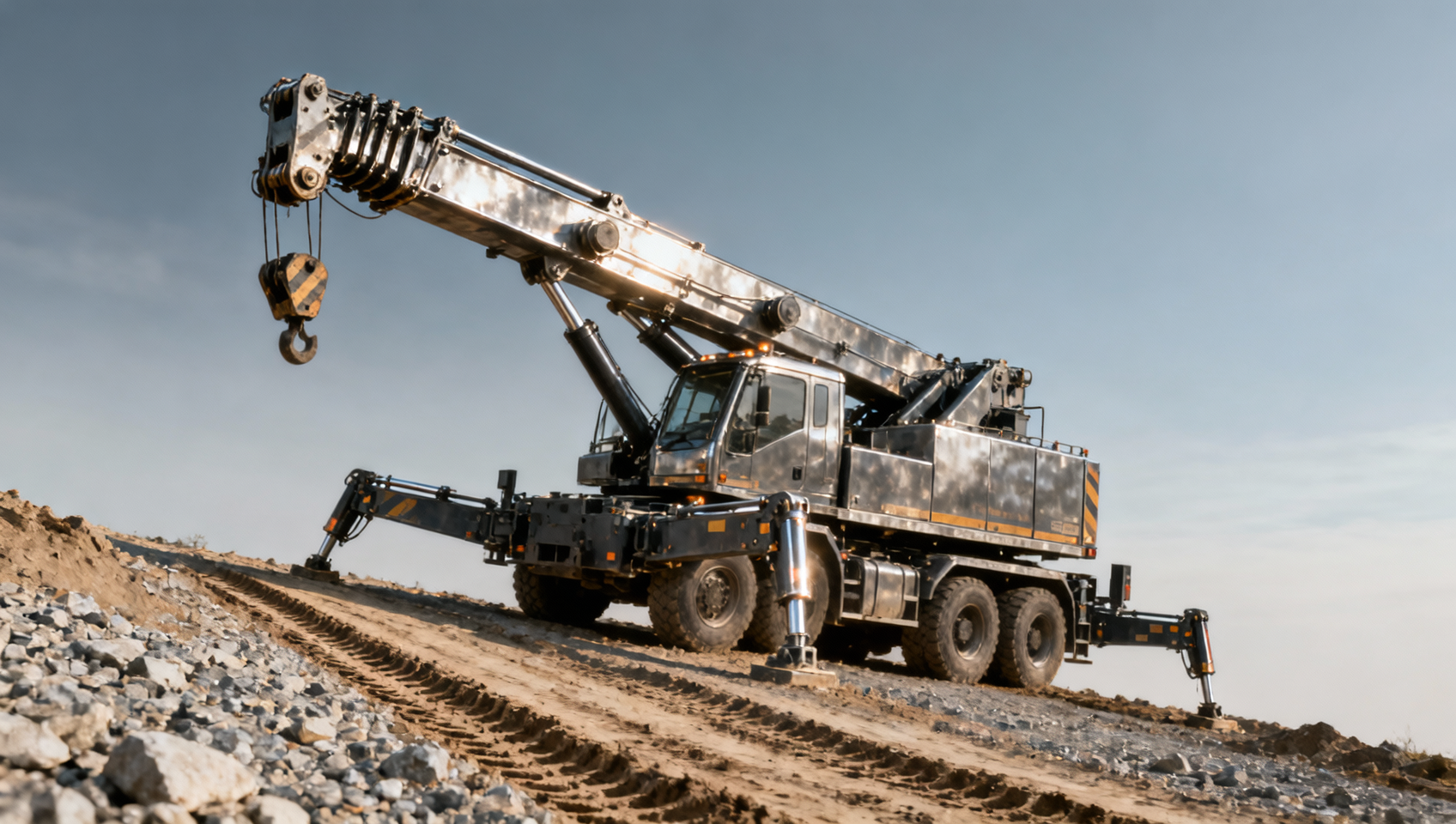 Truck crane stability issues on uneven terrain: What causes unexpected tipping?