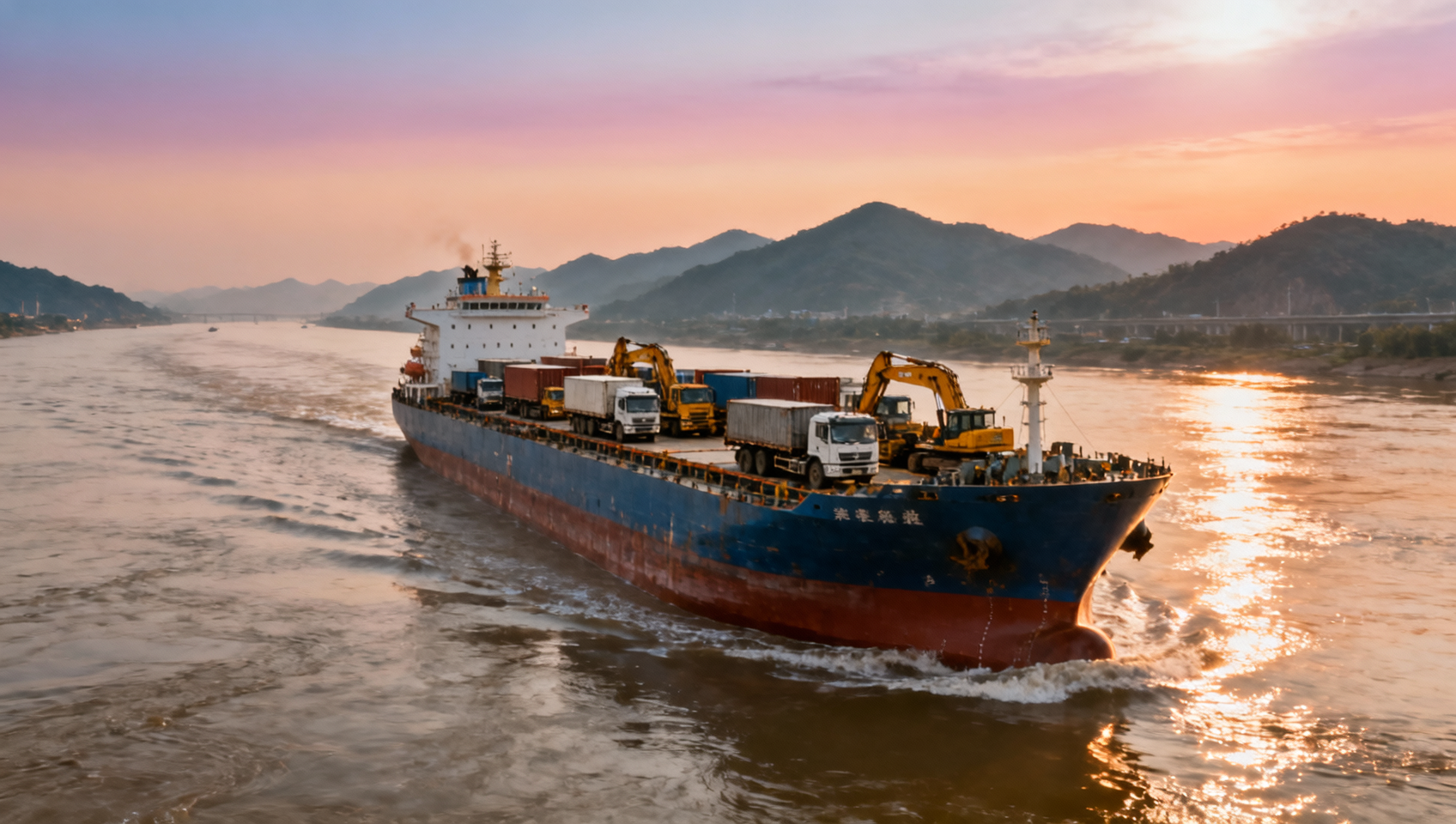 Yangtze River航道尺度上调释放滚装船运力