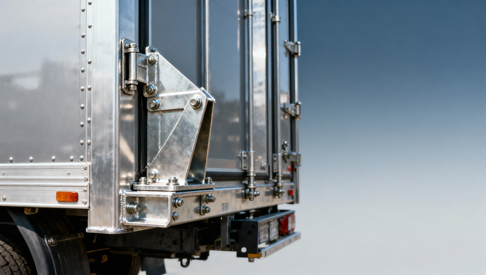 Wing van aluminum frame fatigue cracks often appear near hinge mounts — not where manuals say