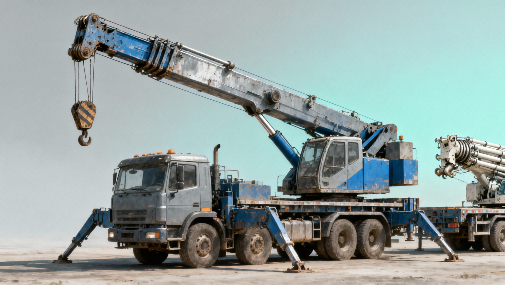 Crane truck load chart accuracy degrades after 7 years — do you recalibrate or replace?
