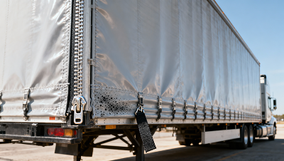 Curtain side trailer zipper durability depends more on UV exposure than usage frequency