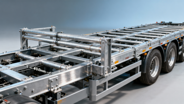 Flatbed trailer crossmember spacing impacts load distribution — not just structural strength Flatbed trailer crossmember spacing impacts load distribution — not just structural strength