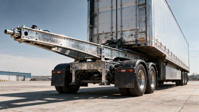 Gooseneck trailer turning radius shrinks with extended pin box — but at what cost to frame stress?