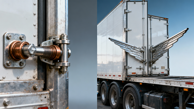 Wing van hinge wear accelerates when used for frequent palletized freight — signs to watch